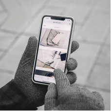 Рукавички для iPhone Moshi Digits Touch Screen Gloves Dark Gray L (99MO065031)Dark Gray L (99MO065031)