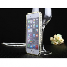 Бампер Bulgari Snake for iPhone 6 silver