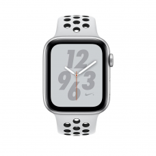 Apple Watch Nike  Series 4 GPS 44mm Silver Alum. w. Platinum/Black Nike Sport b. Silver Alum. (MU6K2)