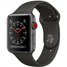 Apple Watch Series 3 GPS 42mm Space Gray Aluminum with Gray Sport Band (MR362)