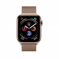 Apple Watch Series 4 GPS   LTE 44mm Gold Steel w. Gold Milanese l. Gold Steel (MTV82, MTX52)