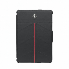 CG Mobile Ferrari Leather Folio Case California Collection Black/Red for iPad mini (FECFFCMPBL)